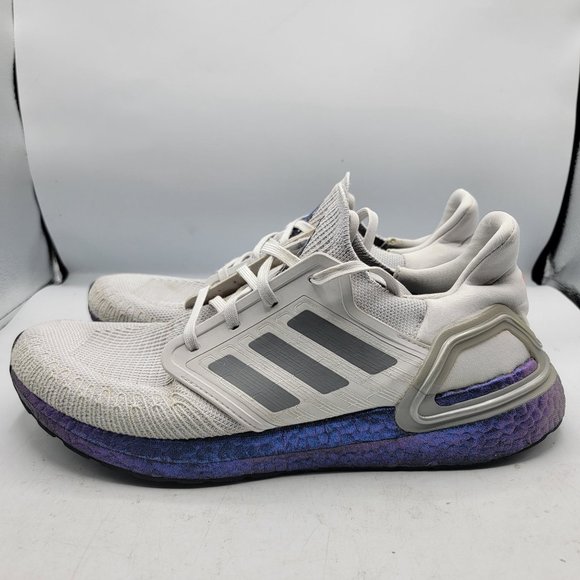 Adidas Ultraboost 20 Men Size 11.5 Dash Gray Blue ISS National Lab Sneaker Shoes - Picture 5 of 14